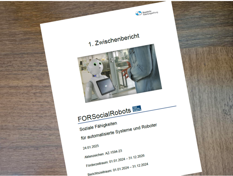 30.01.2025: Zwischenbericht über das erste Projektjahr eingereicht